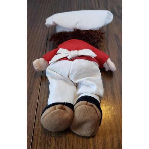 Collectable Campbell's Soup Kids Plush Boy Chef 7” Doll Beanbag Stuffed Vintage - Picture 3 of 3